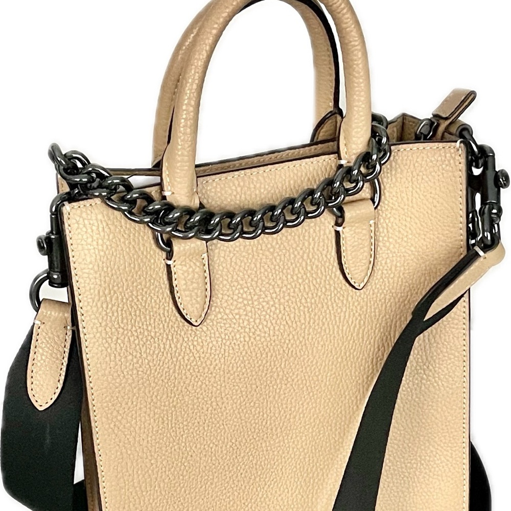 Coach X Special Edition Observed By Us Dylan Leather Tote w/Gunmetal - Picture 6 of 16